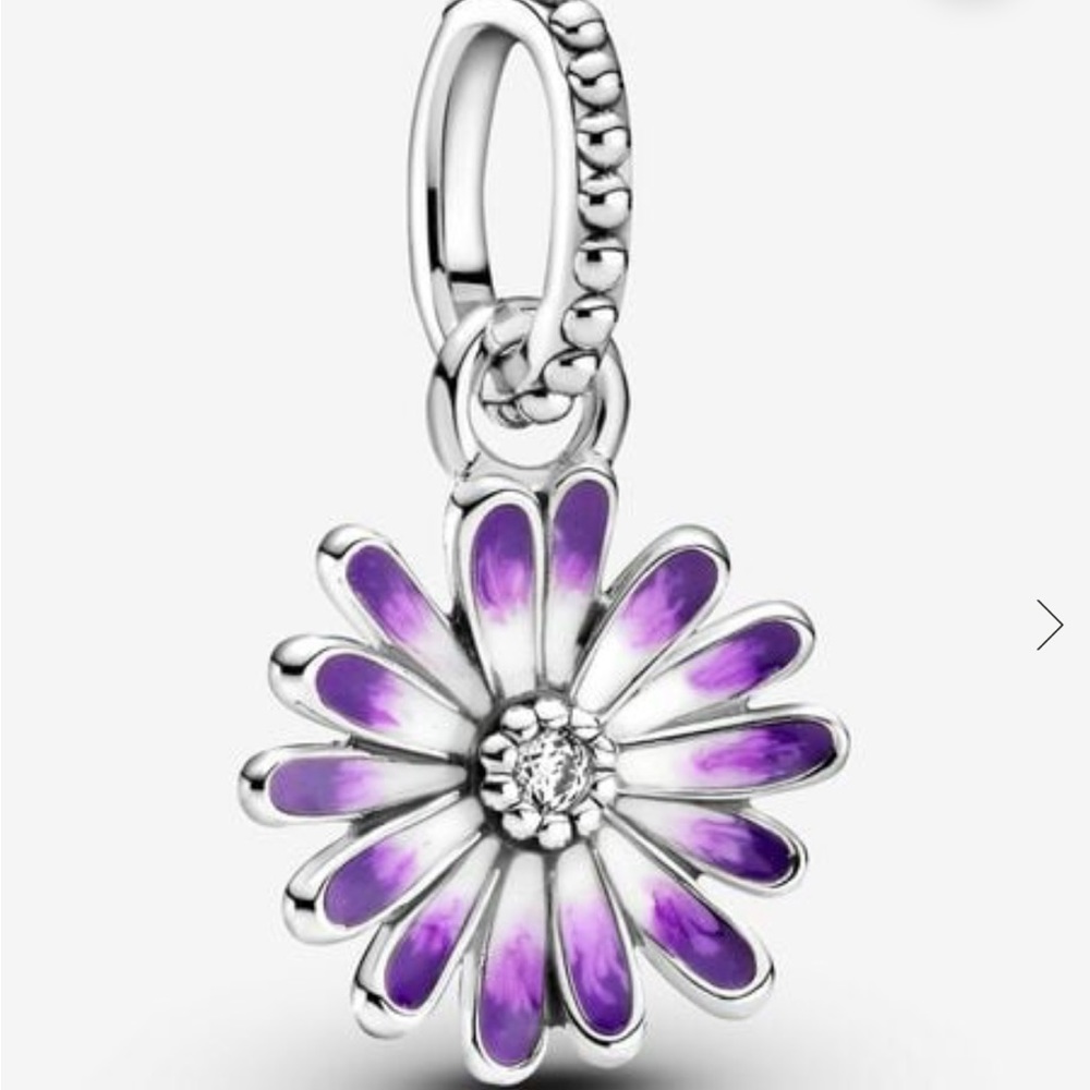 Pandora Purple Daisy and chain
